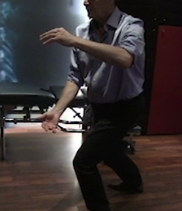 Instroduces/breaks down the postures of the “Grasp Sparrow’s Tail” 4-posture sequence that is part of the root of Tai Chi.